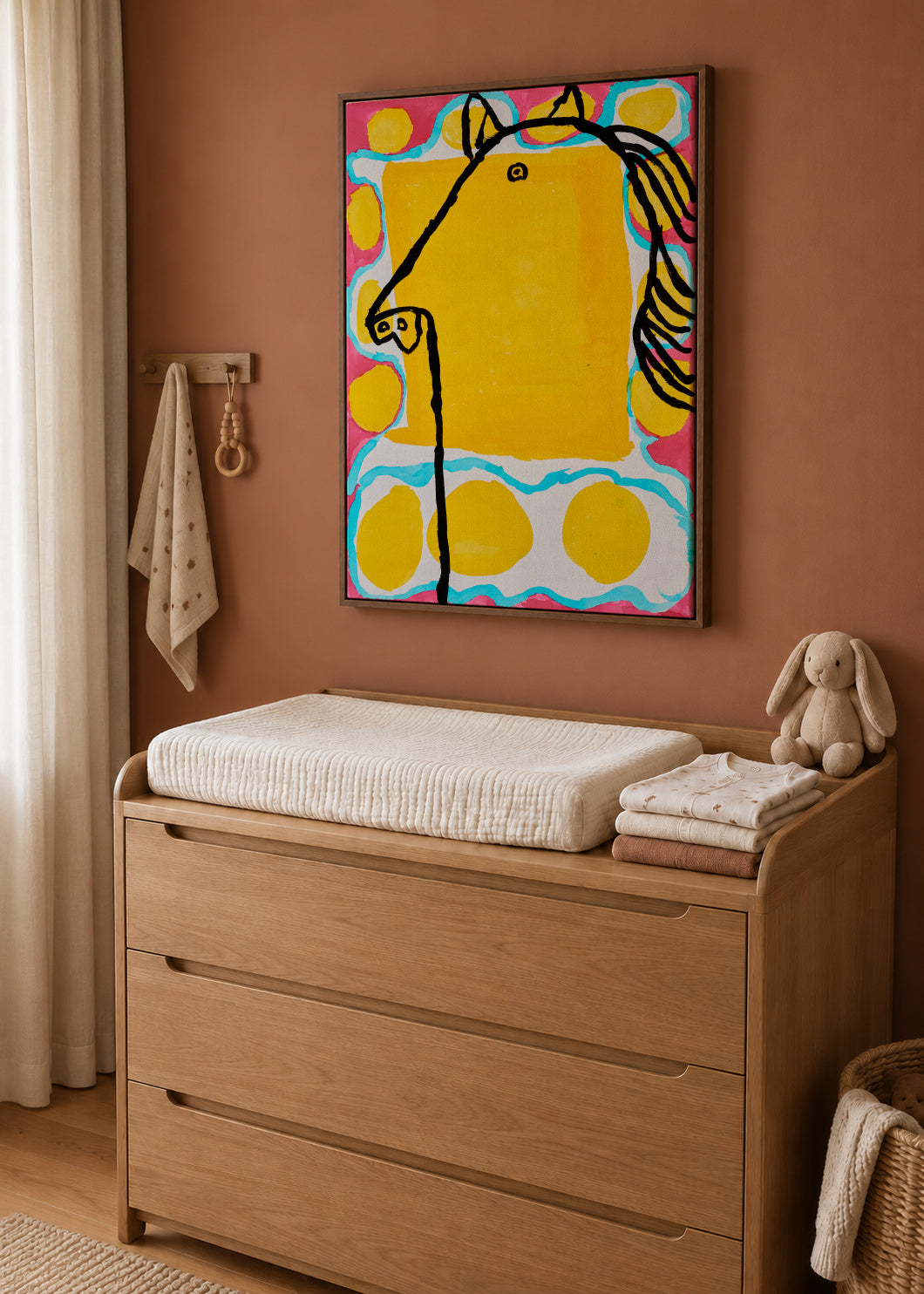 Roc. El Sevillano - Rubén Izquierdo - Framed canvas in an interior