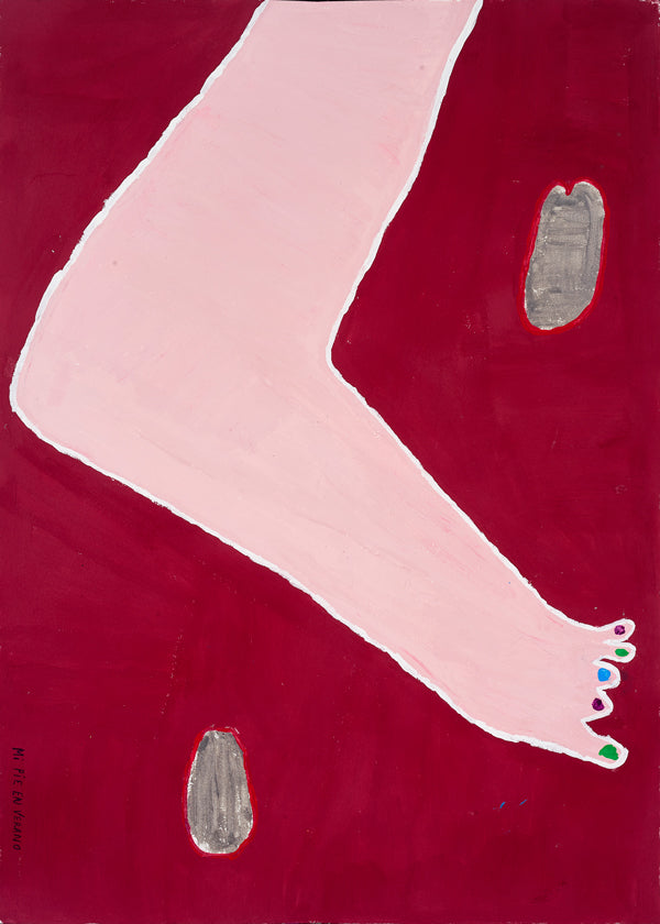 Mi pie en verano - Alicia Merino