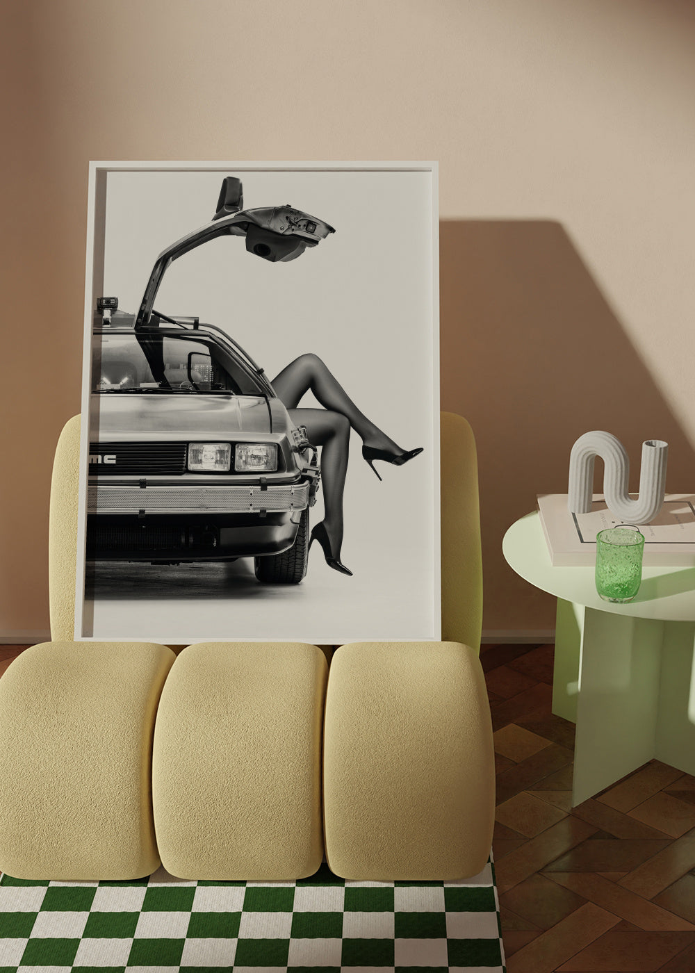 The Future Is Female: Part 3 - Framed poster in an interior