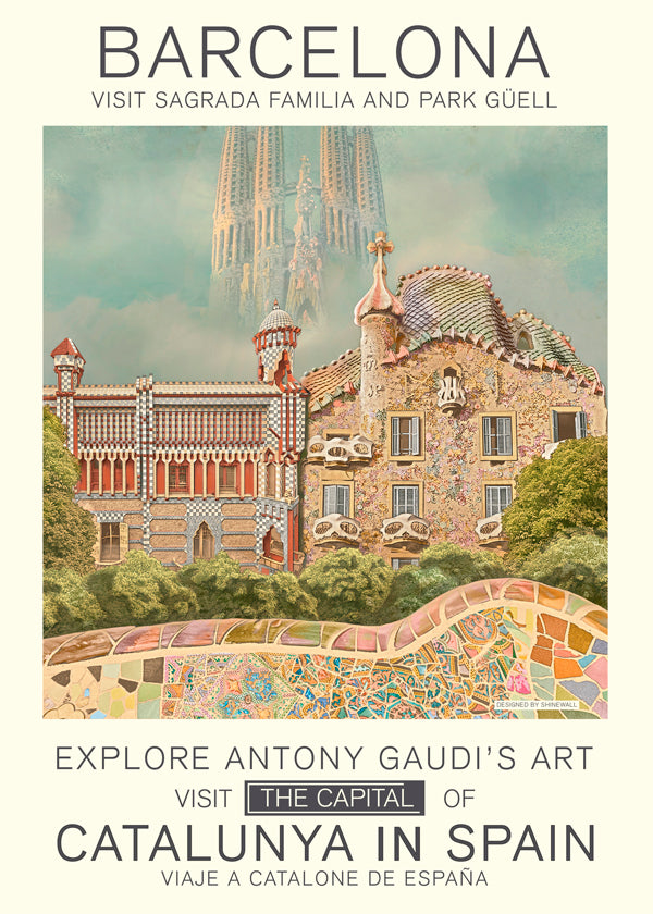 Barcelona print