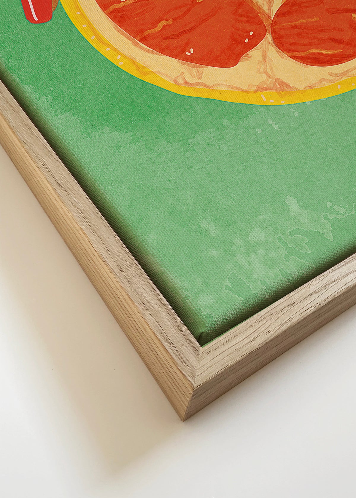 Fruitlover - Framed canvas detail