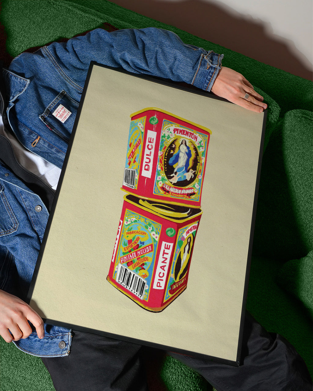 Pimentón - Framed poster detail