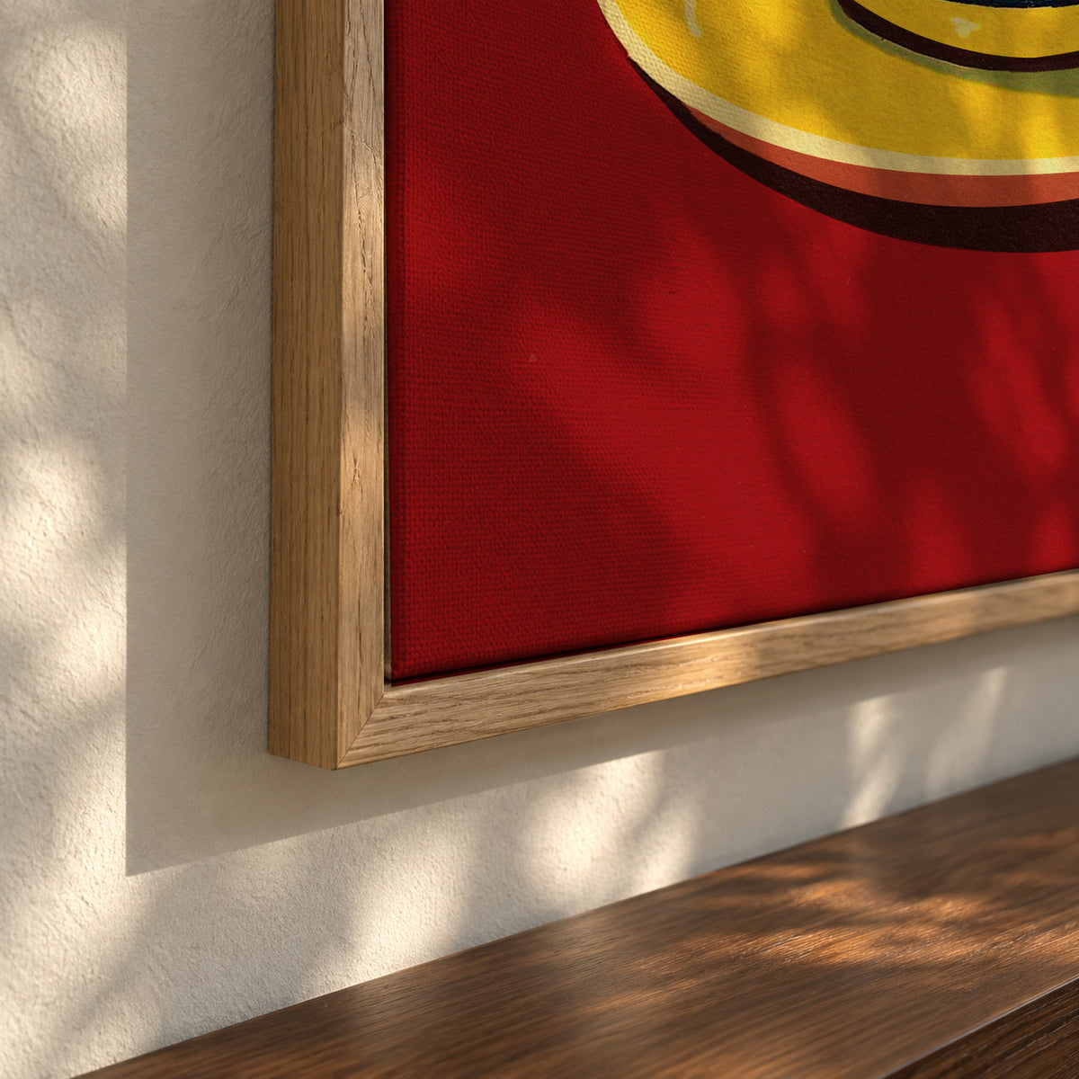 Le Sans Blague - Framed canvas detail