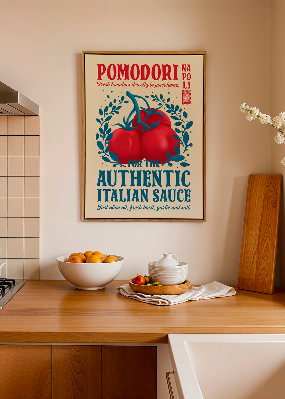 Pomodori Kitchen print