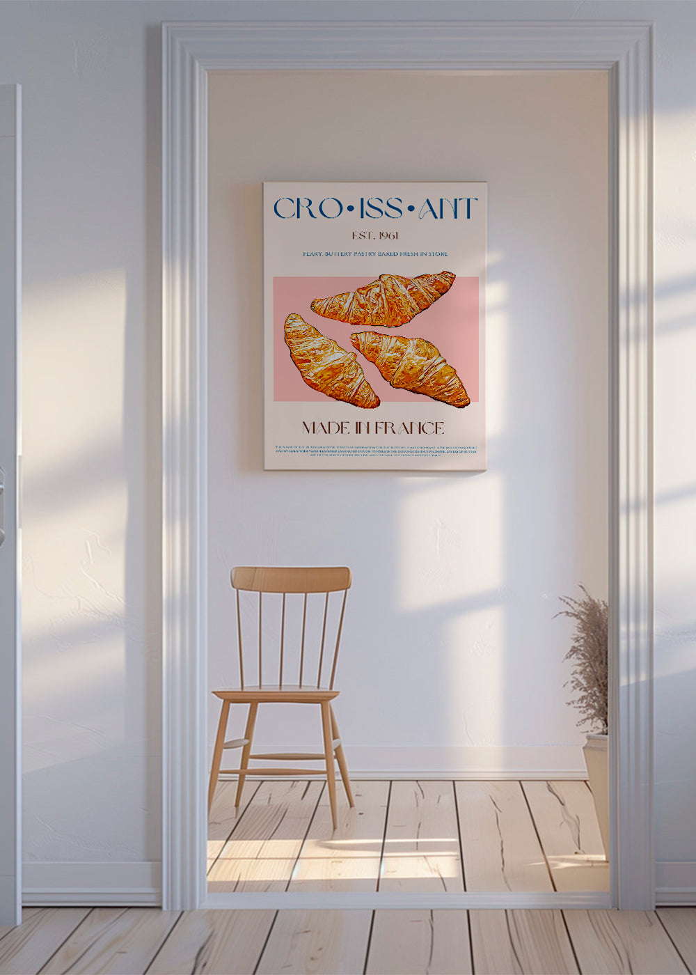 Croissant Print