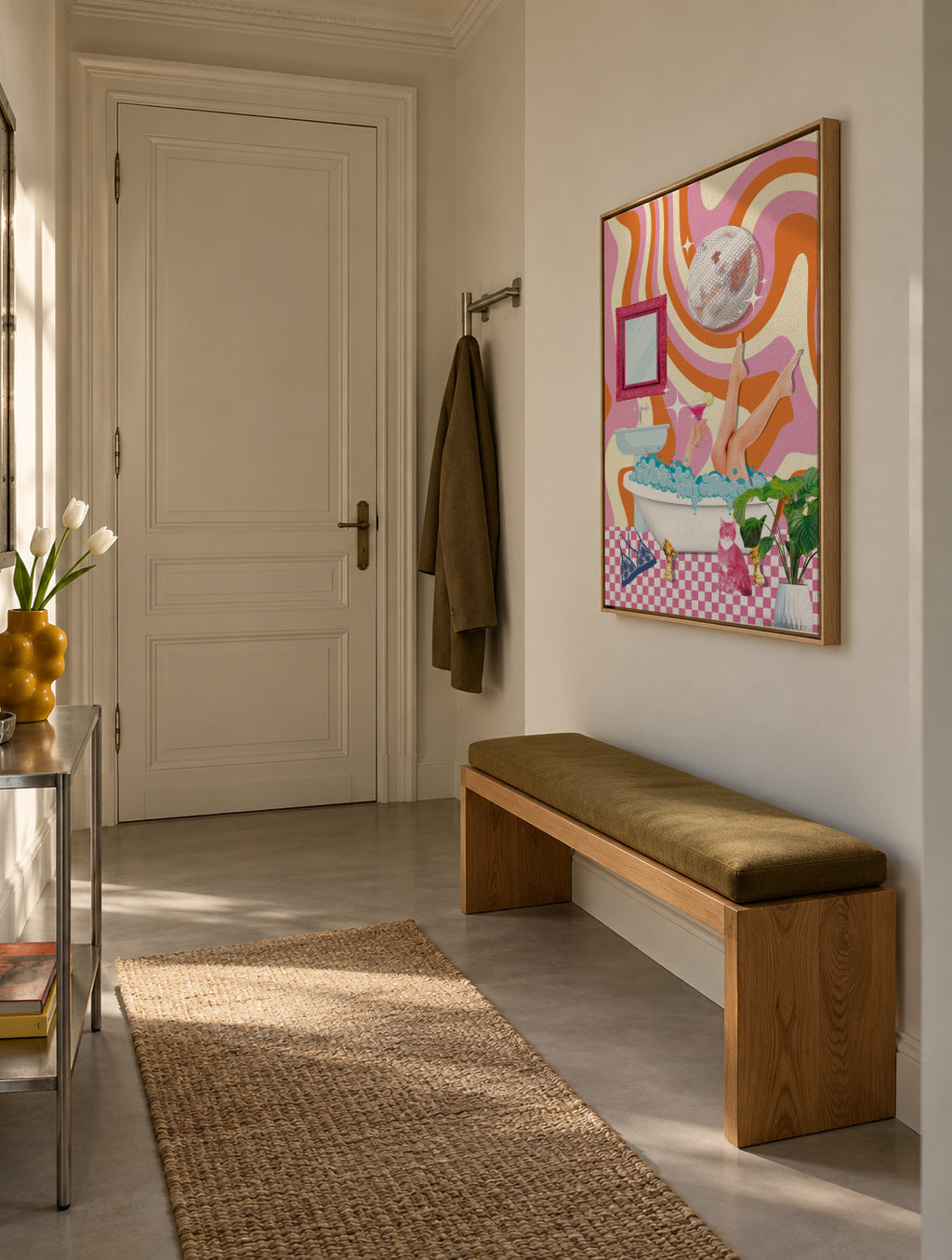 27.png - Framed canvas in an interior