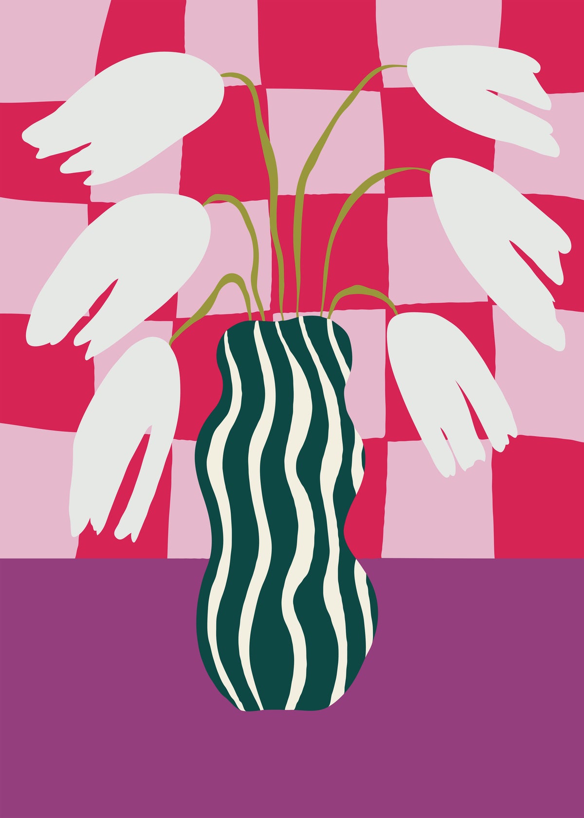 Blossoming Beauties - Unframed art print