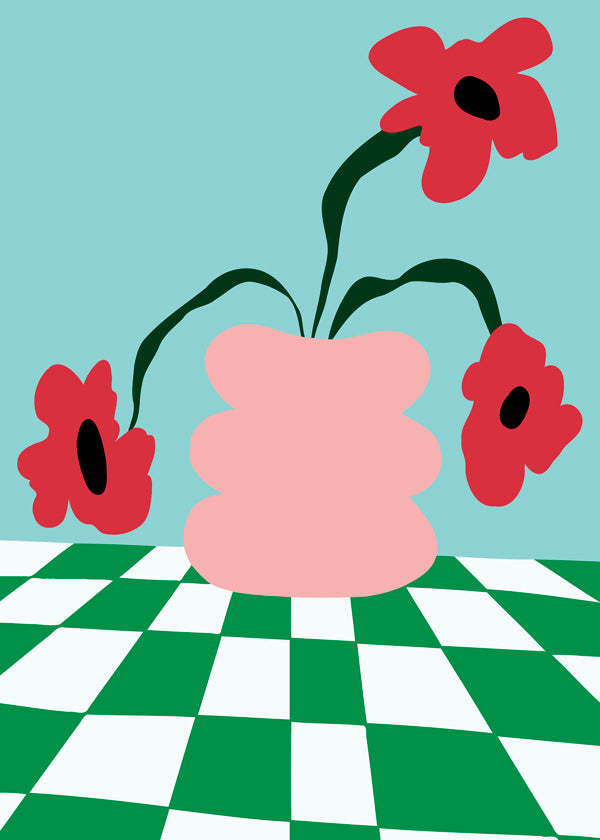 Bold Clay Florals