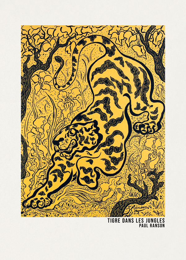 Tigre Dans Les Jungles Poster