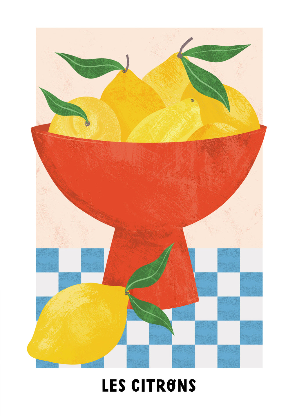 Les Citrons - Unframed art print