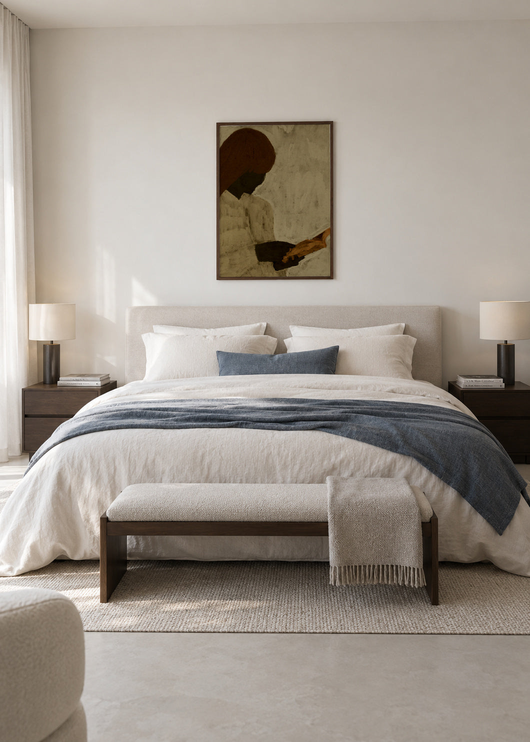 Book lover 2 - Framed poster in an interior