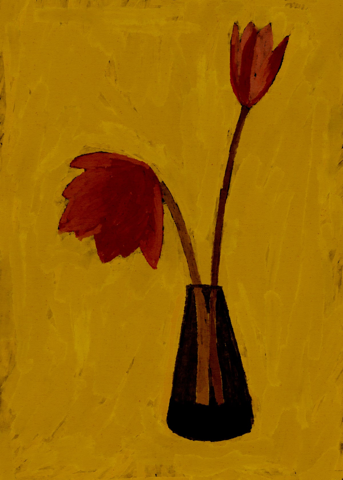 Delicate pair - Unframed art print