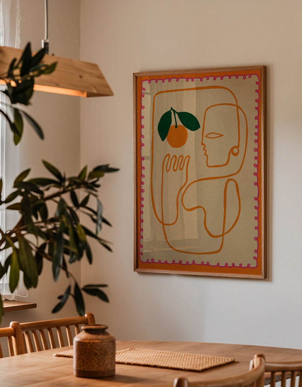 Fruit fiesta 1 - Framed poster detail