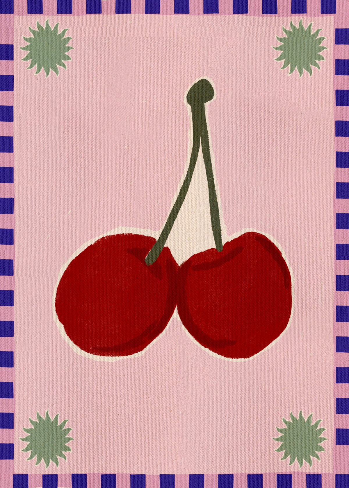 Lush duo 1 - Unframed art print