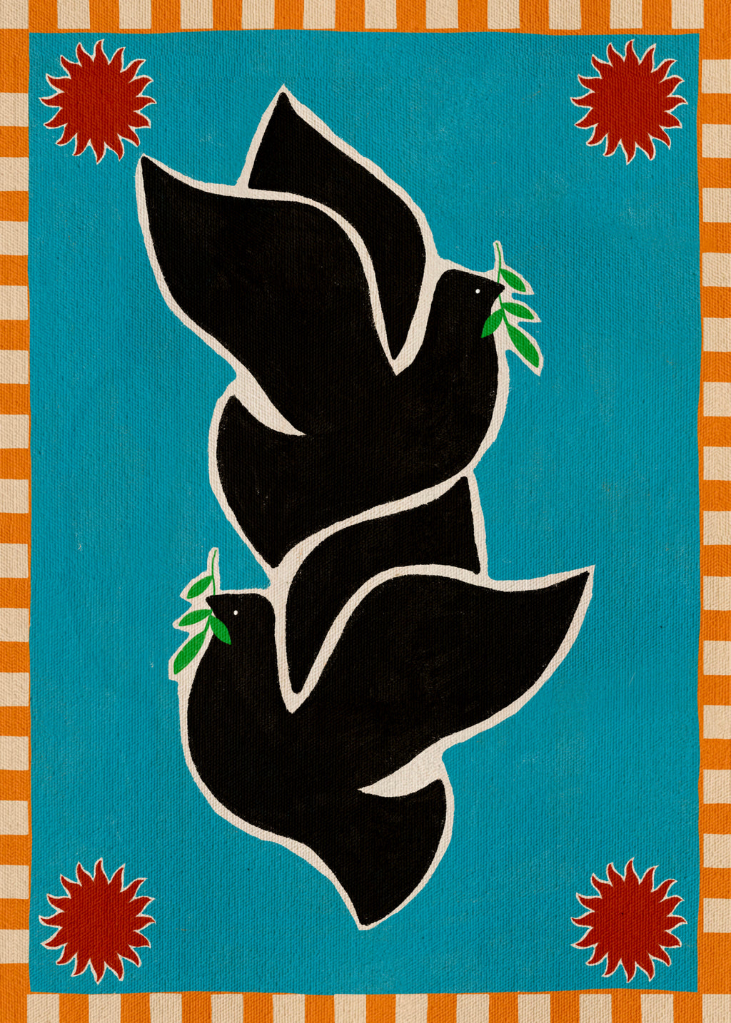 Lush duo 4 - Unframed art print