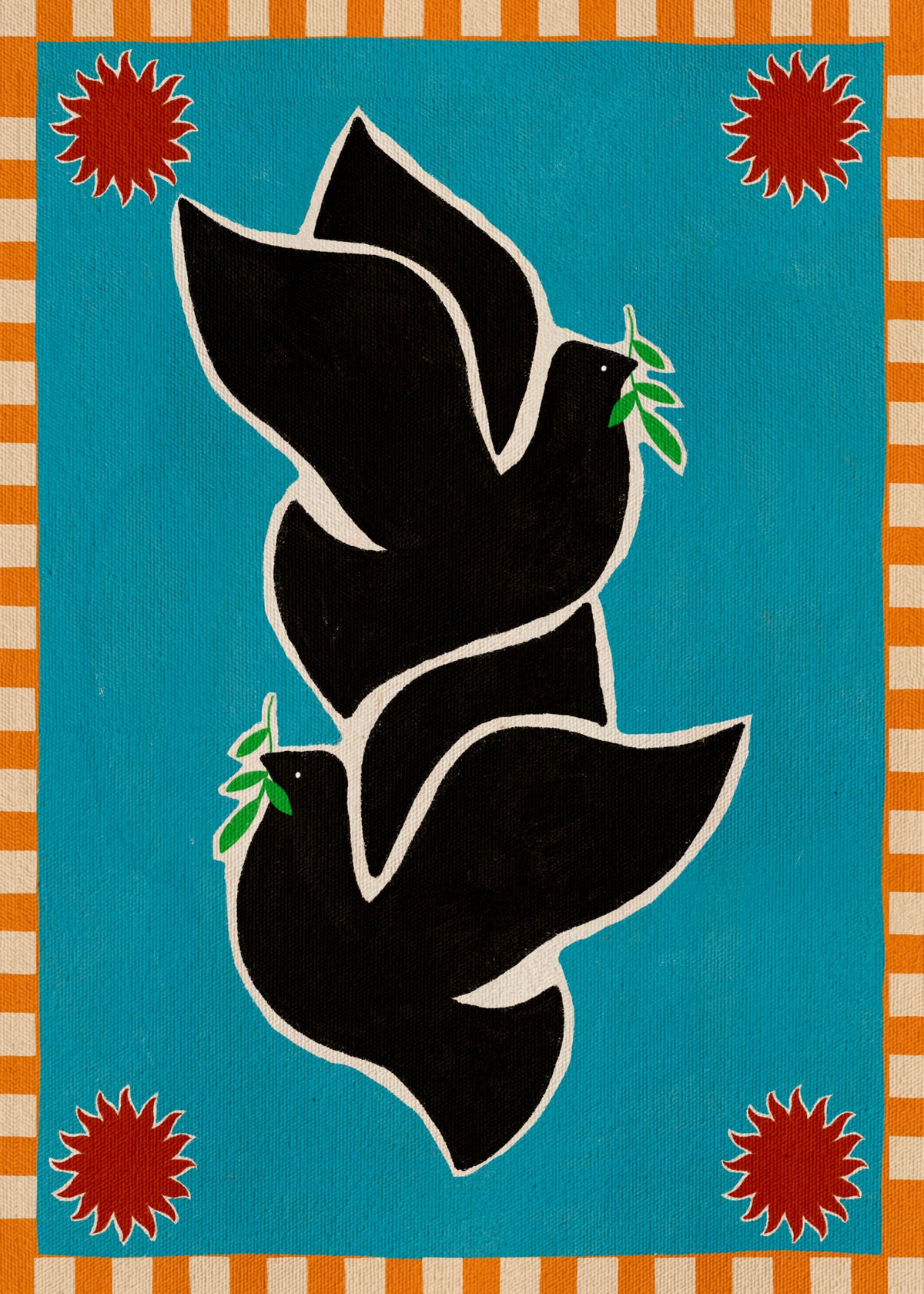 Lush duo 4 - Unframed art print
