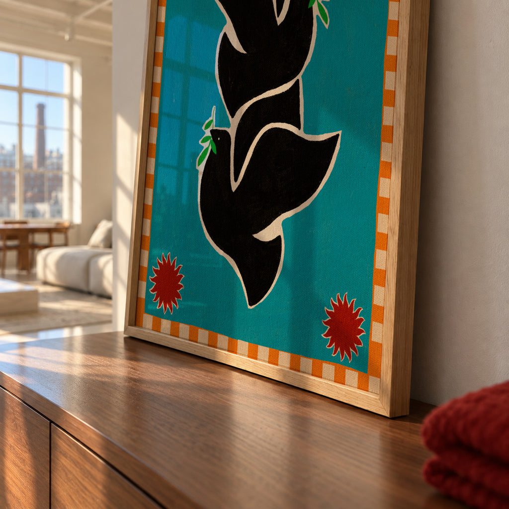 Lush duo 4 - Framed poster detail