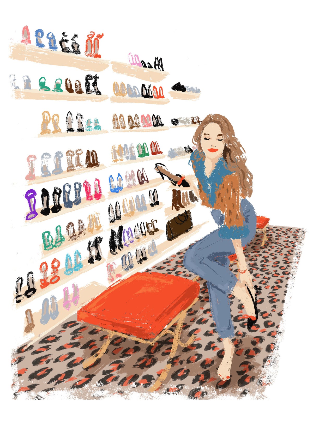 Shoes Shop - Unframed art print