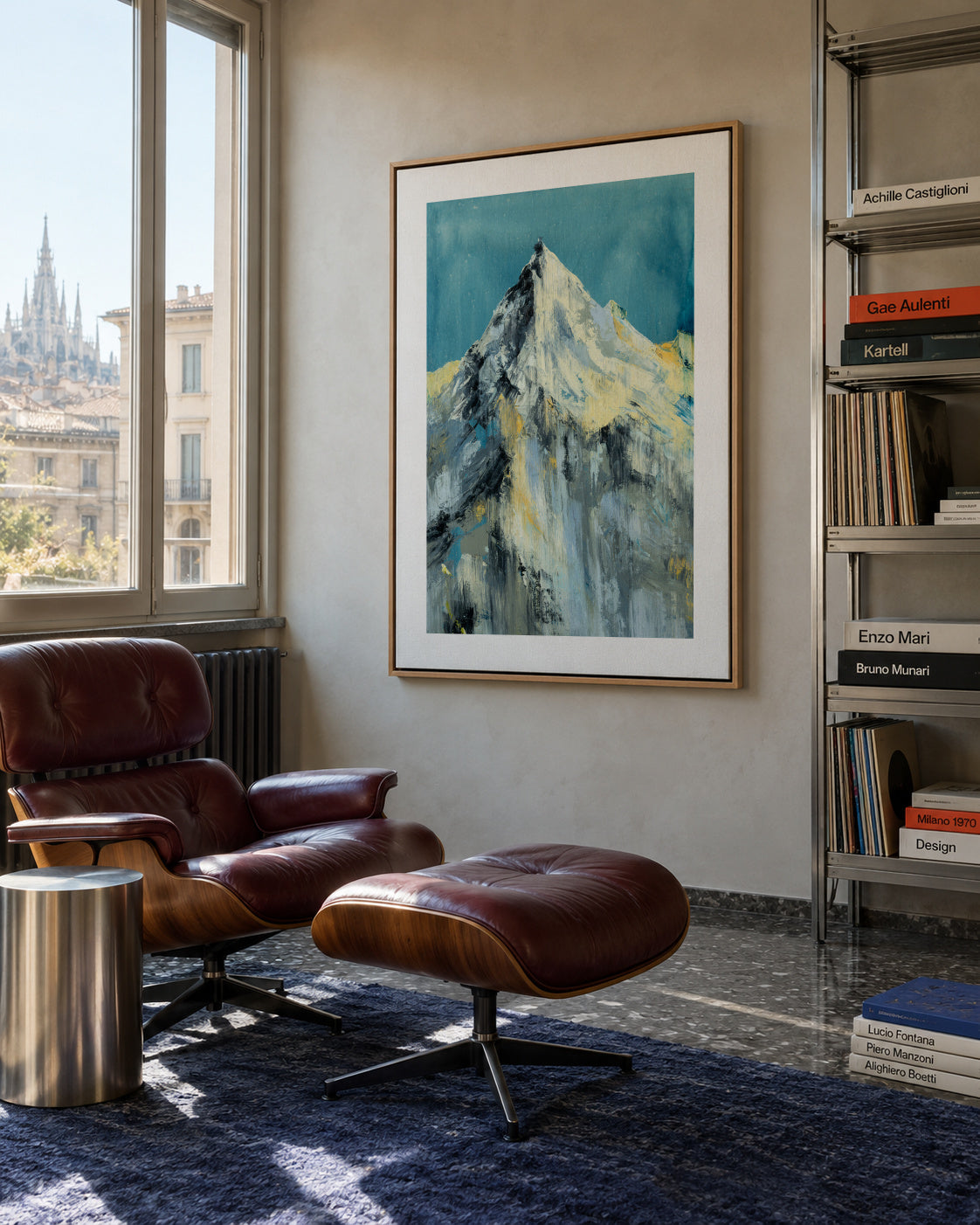 Everest - Framed canvas in an interior