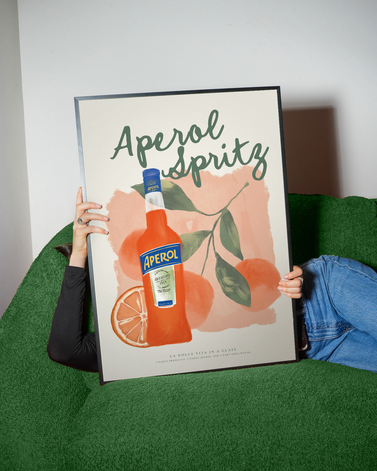 Aperol Spritz: La Dolce Vita in a Glass - Framed poster detail