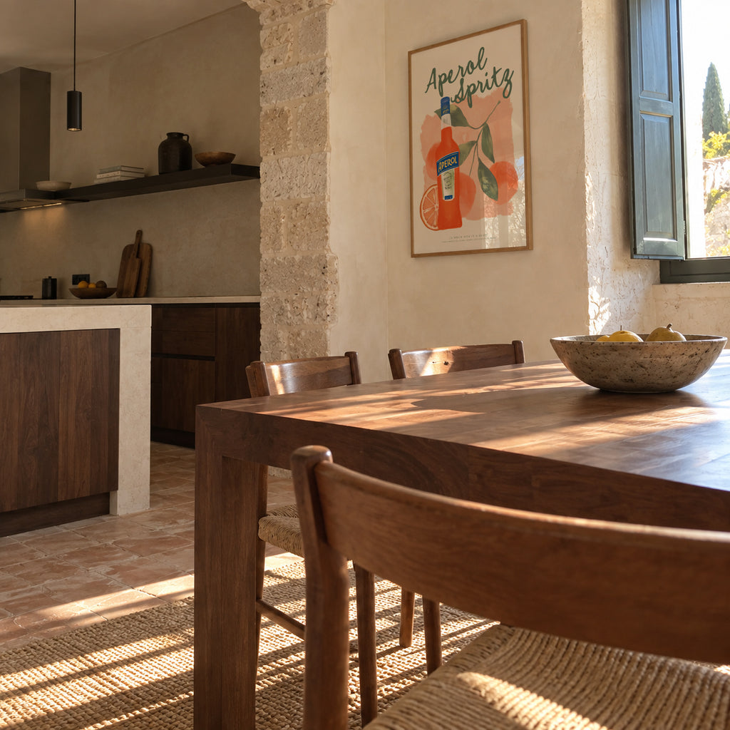 Aperol Spritz: La Dolce Vita in a Glass - Framed poster in an interior