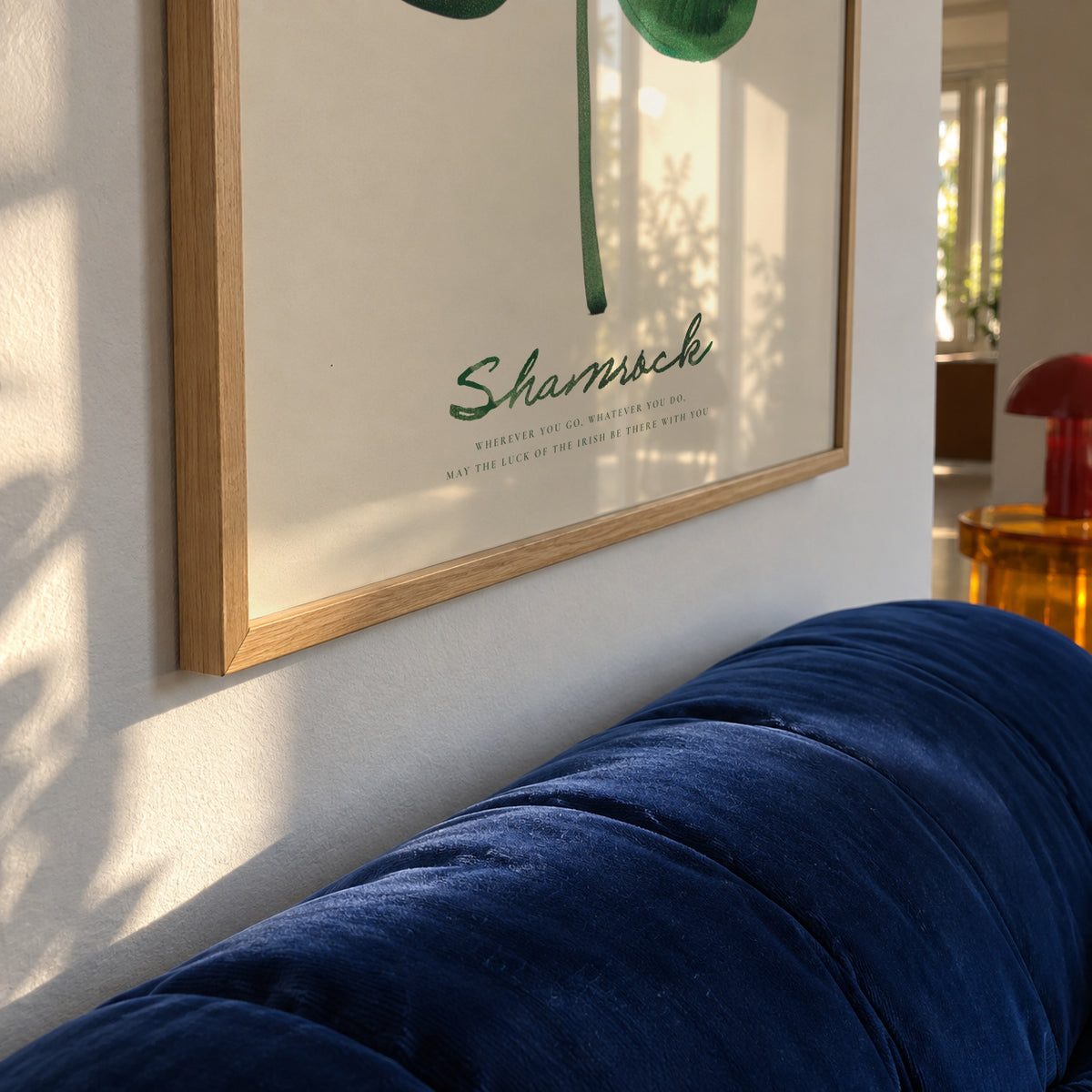Shamrock - Framed poster detail