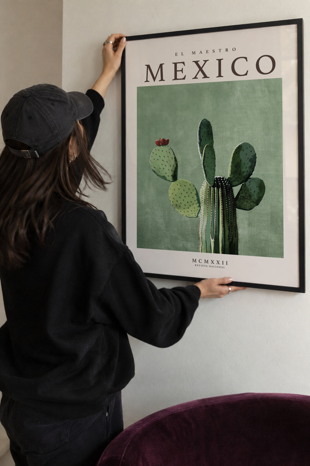 Mexico - Framed poster detail