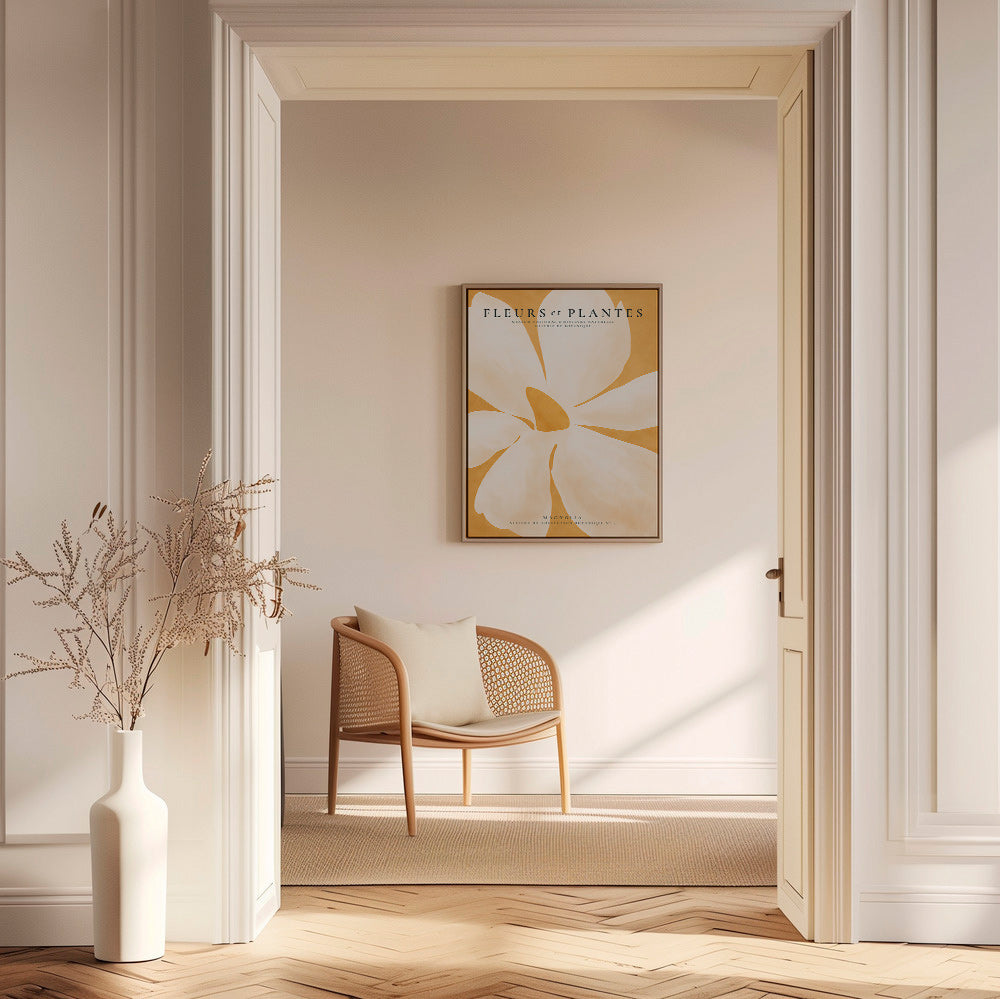 Lámina botánica Magnolia en gran formato – Canvas2