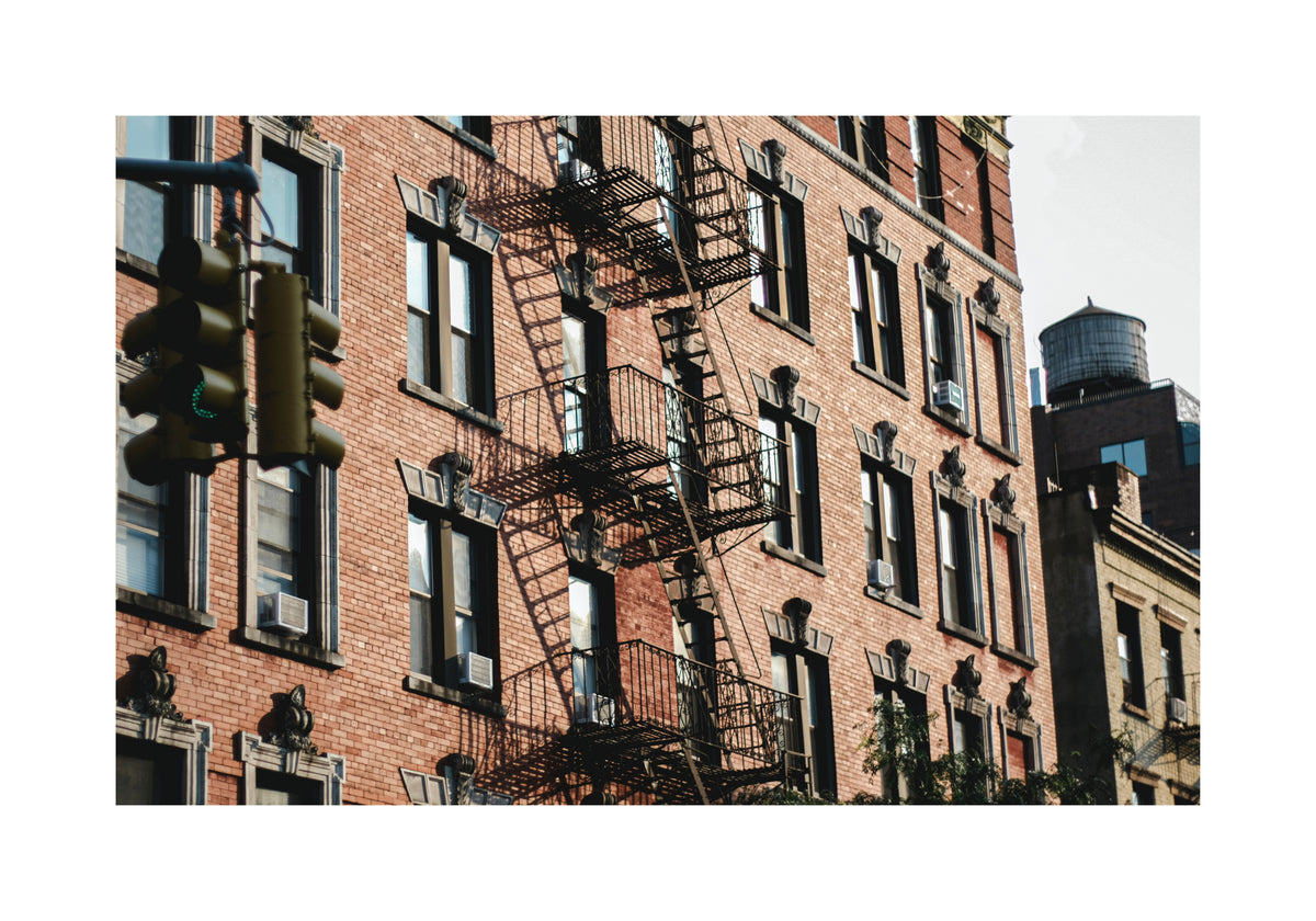 Brooklyn Facade - Unframed art print