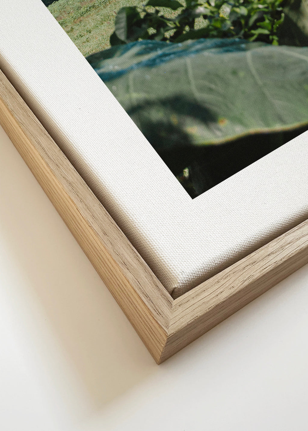 Open Fields - Framed canvas detail