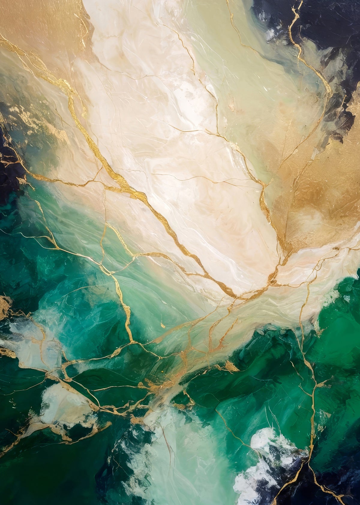 Guilded Radiance - Unframed art print