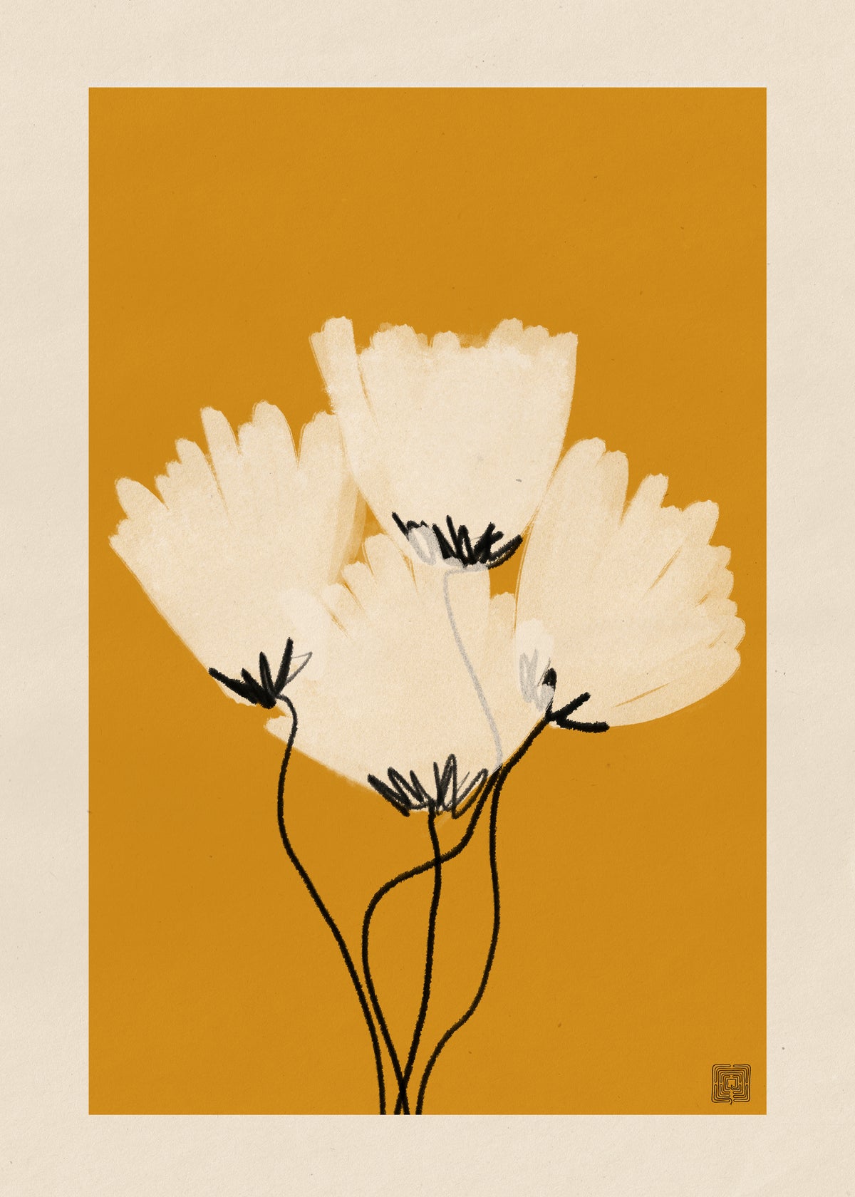 Wild Meadow Song I - Unframed art print