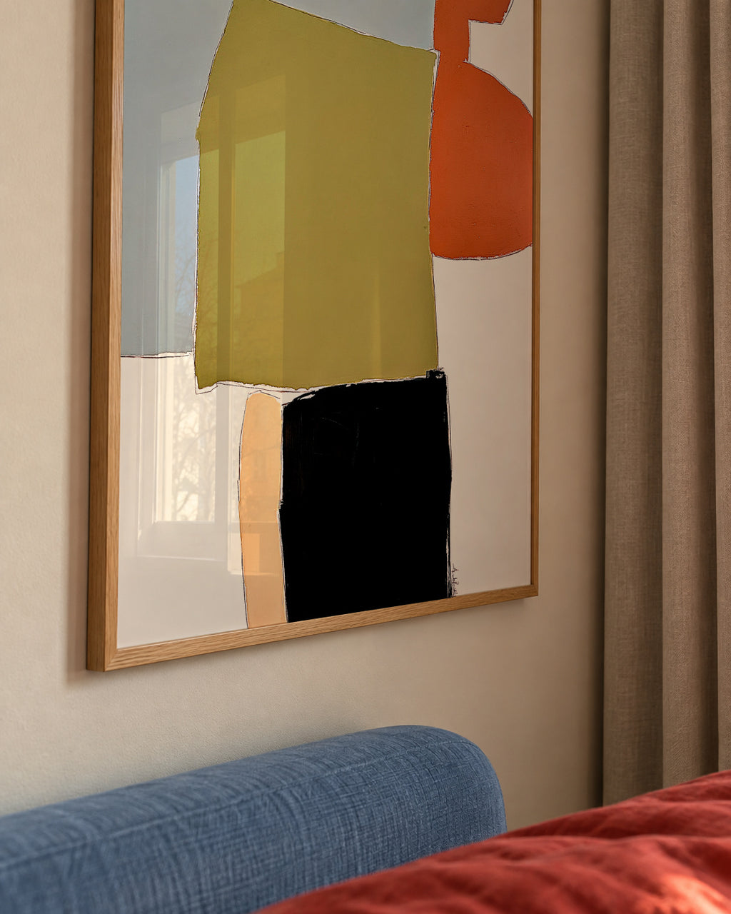 Flores - Framed poster detail