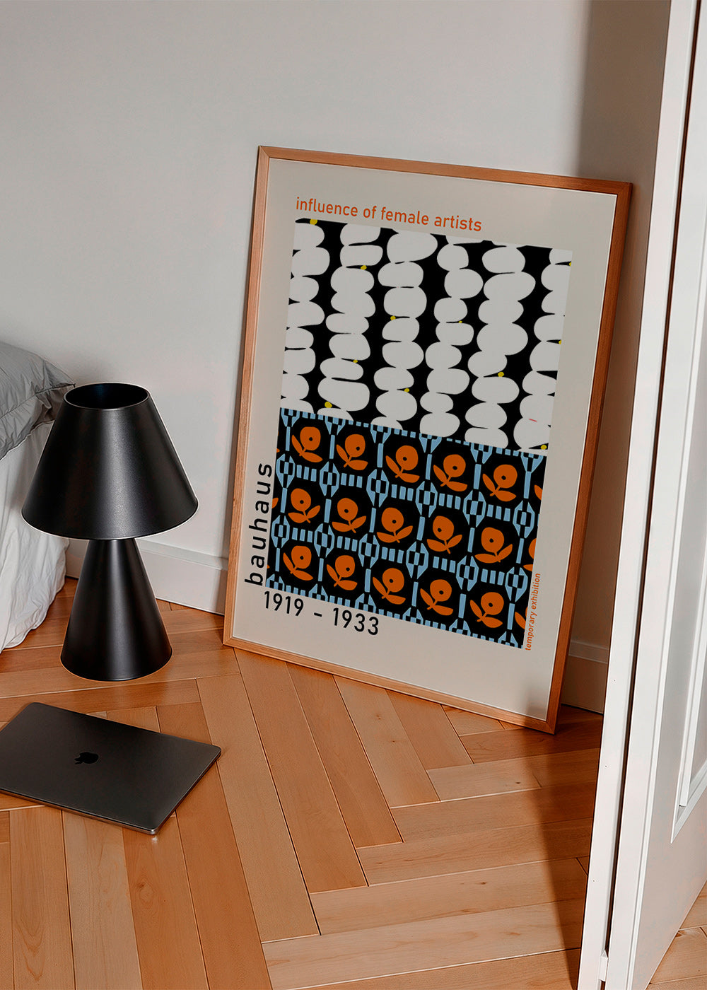 Cuadro vintage Bauhaus con patrones geométricos – Product3