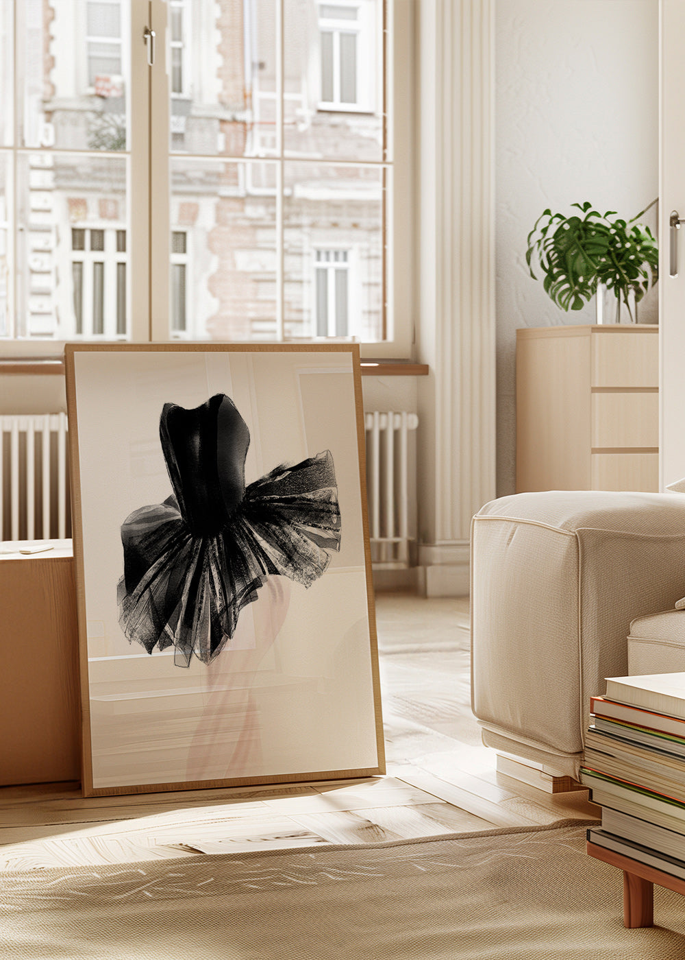 Fotografía de bailarina en tutu negro – Product2
