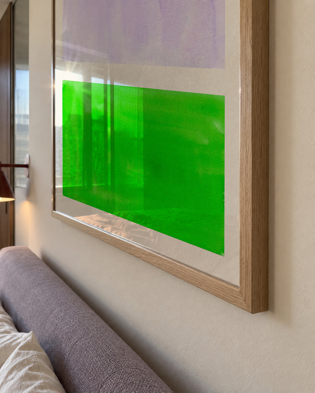 Colourfield 30 - Framed poster detail