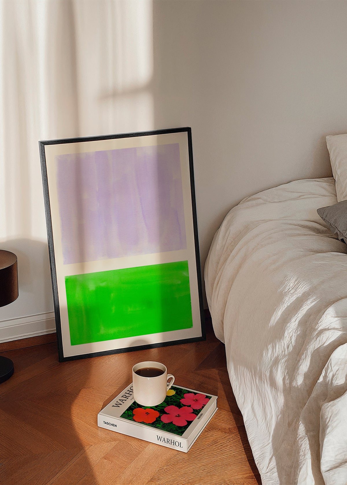 Colourfield 30 - Framed poster in an interior