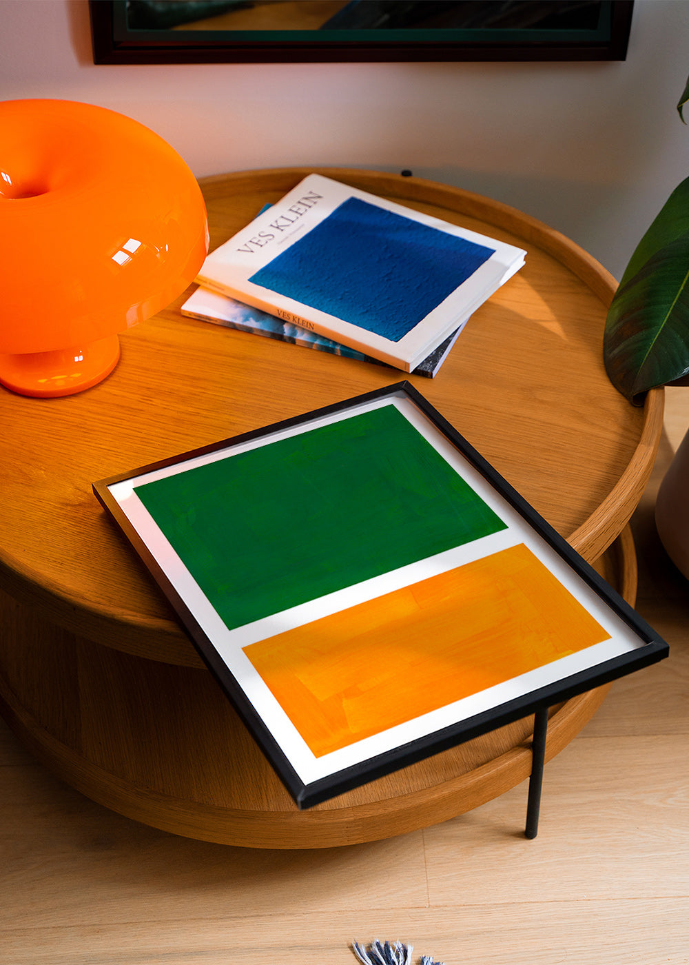 Cuadro abstracto en dos campos de color – Product3