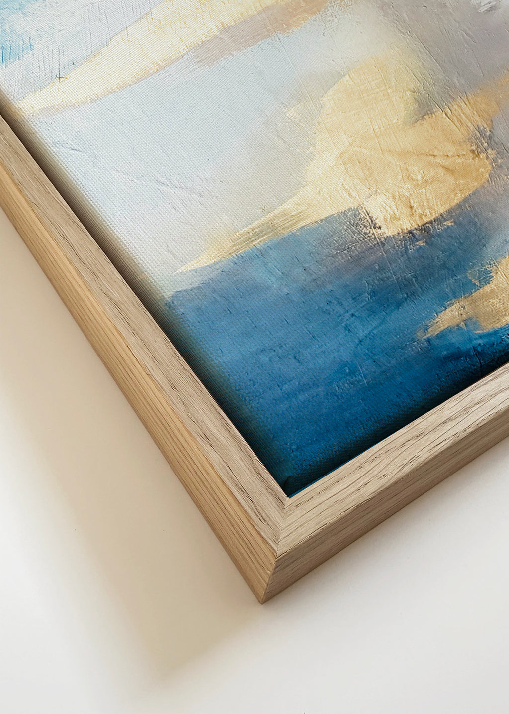 172 - Framed canvas detail