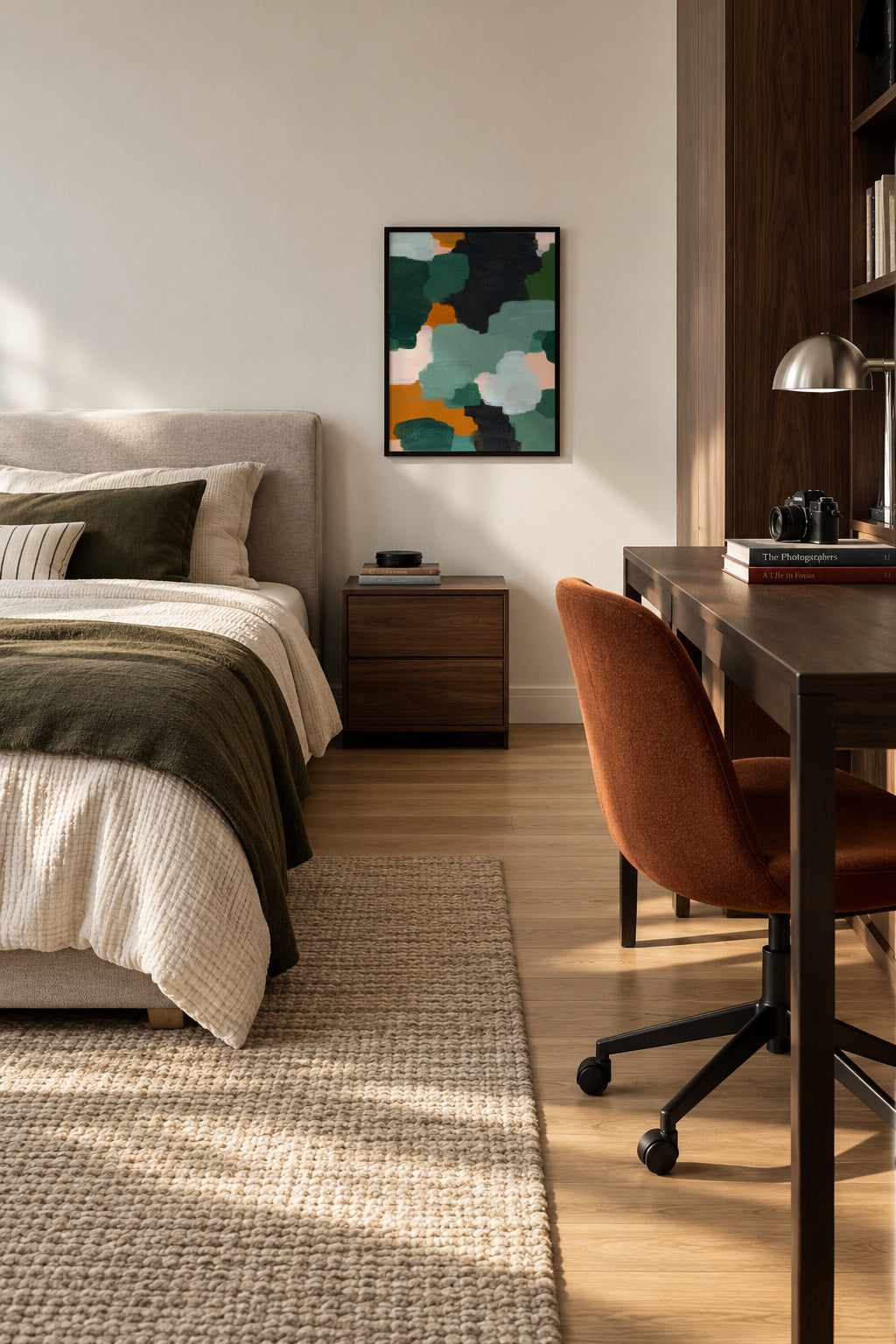 Abstract 64 - Framed poster in an interior