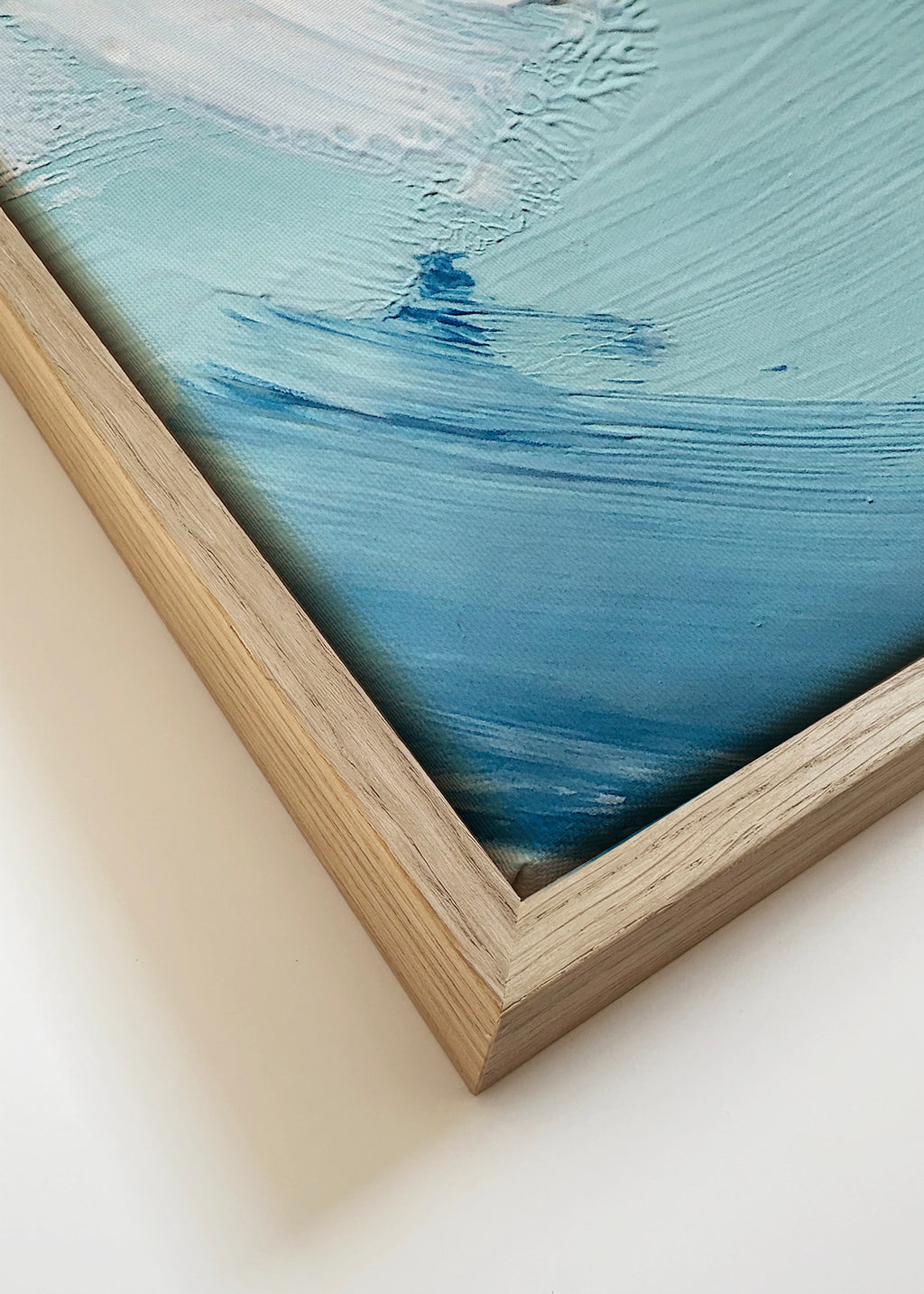 Abstract 47 - Framed canvas detail