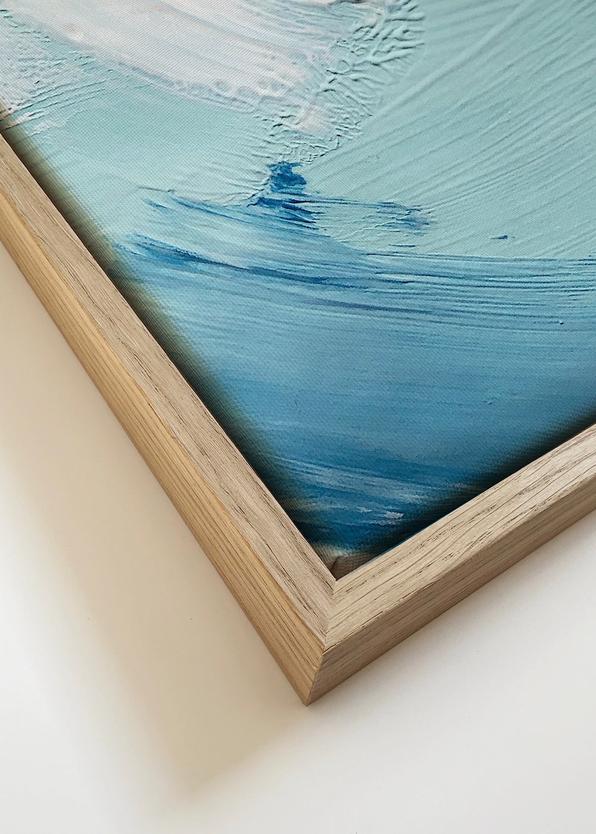 Abstract 47 - Framed canvas detail