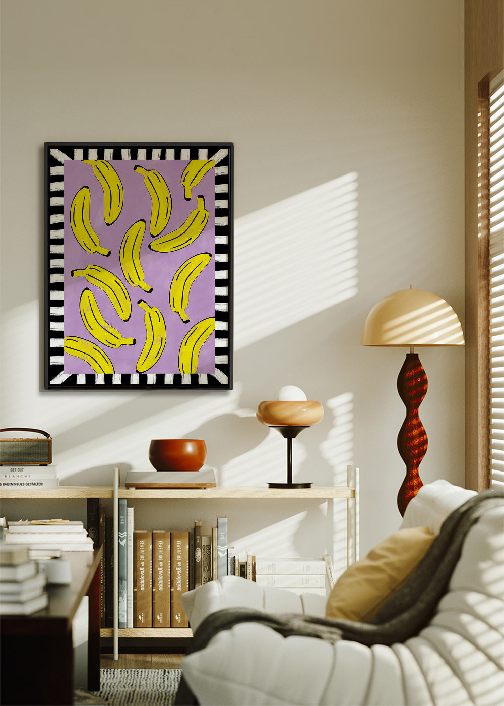 Cuadro de cocina con plátanos amarillos – Canvas1