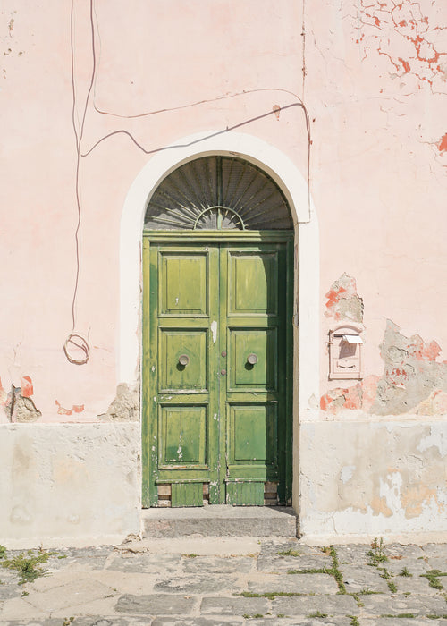 The Green Door - Unframed art print