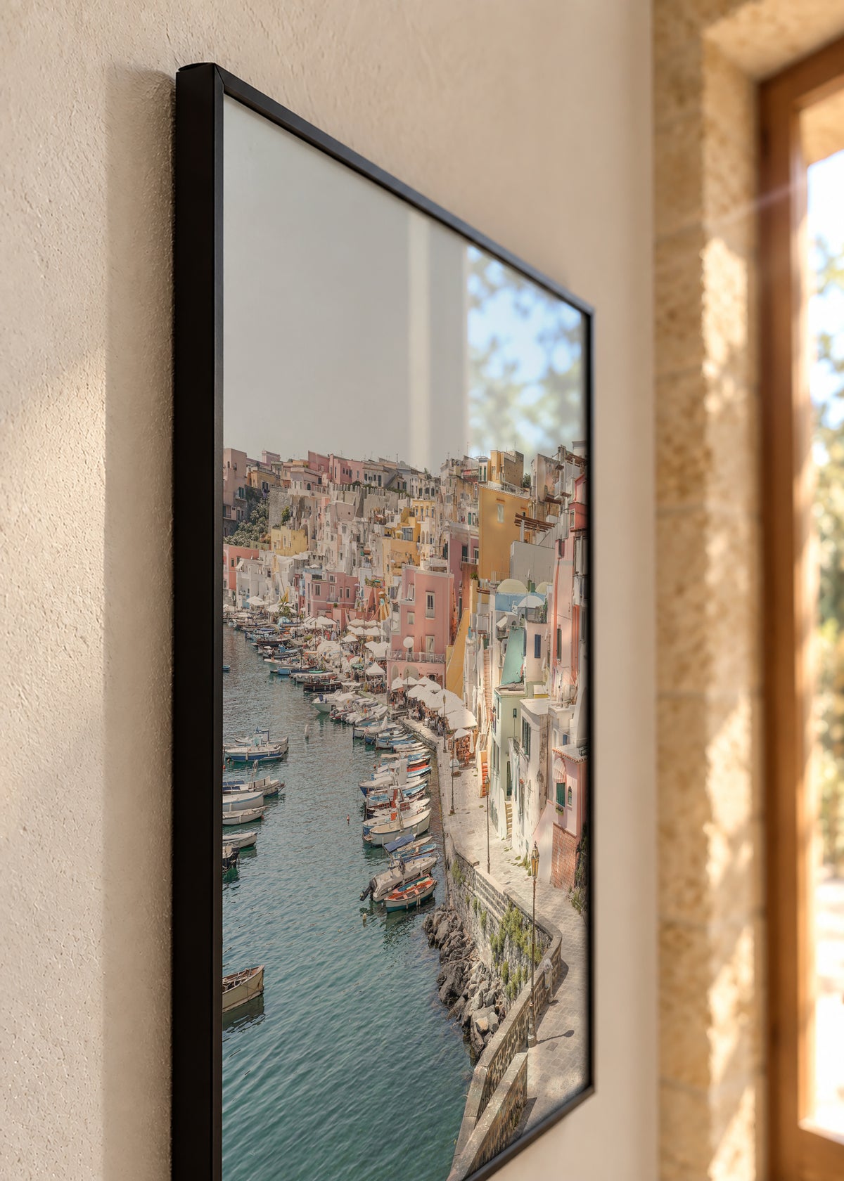 Procida Island - Framed poster detail