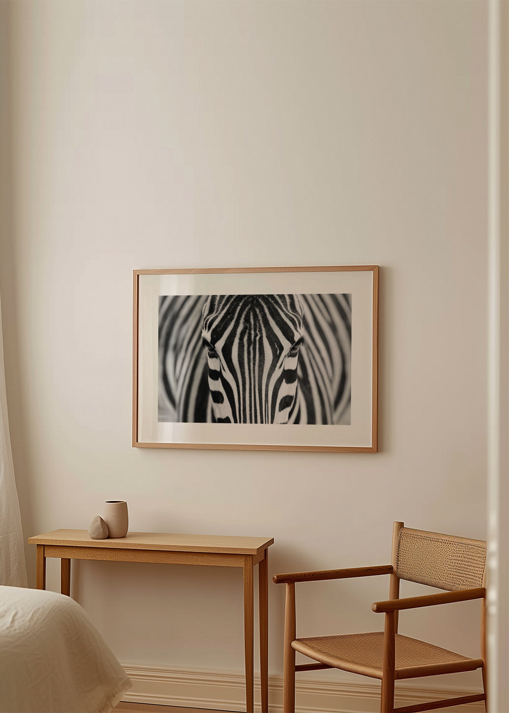 Zepra - Framed poster in an interior