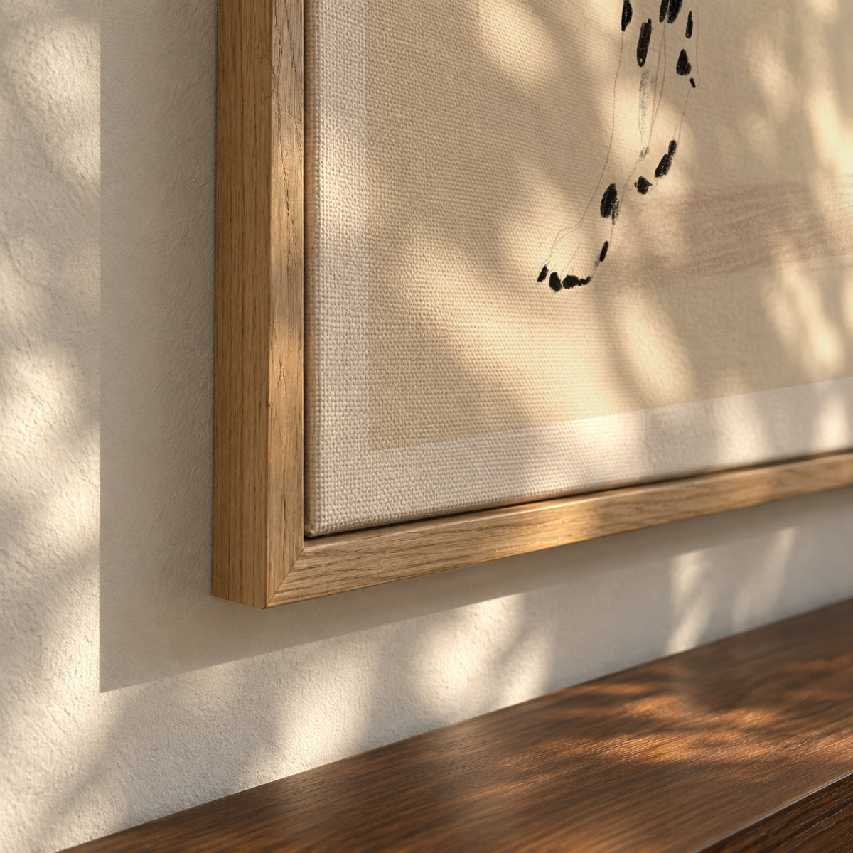 Pandc Dalmation - Framed canvas detail