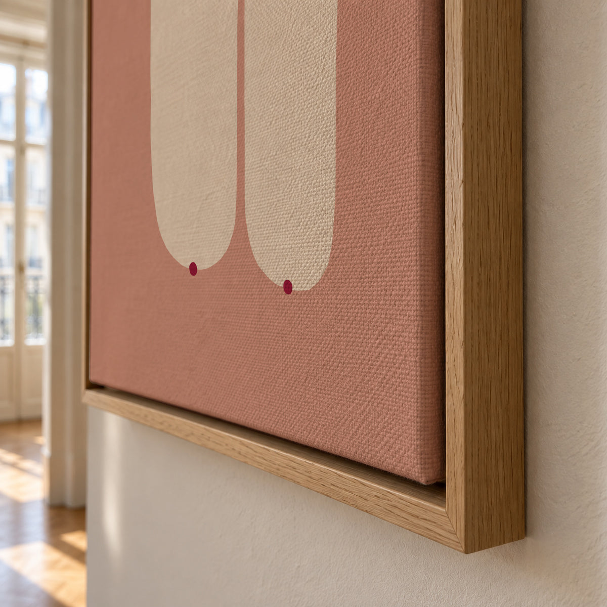 Boobs 12 - Framed canvas detail