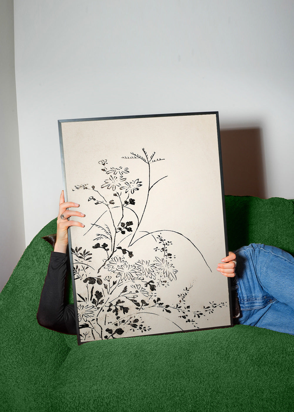 Lámina botánica en tinta japonesa minimalista – Product2