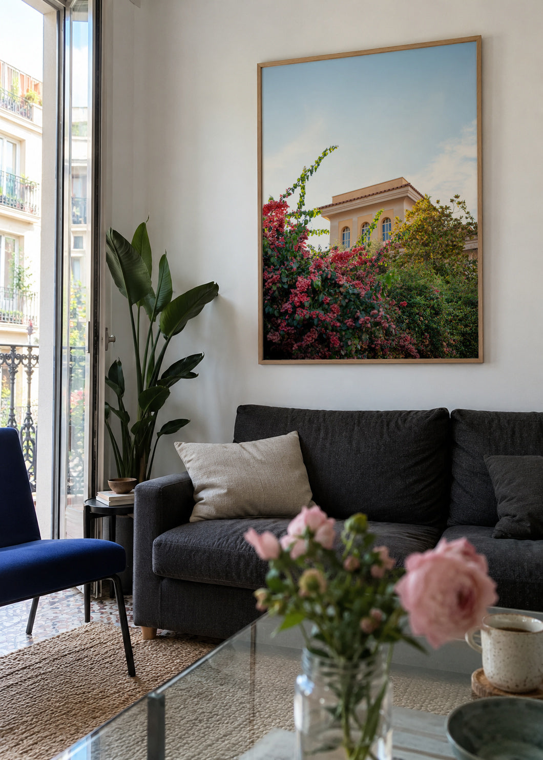 La Dolce Vita | Amalfi Coast Italy - Framed poster in an interior
